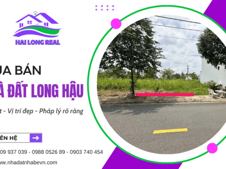 Mua bán nhà đất Long Hậu uy tín, giá tốt - Vị trí đẹp, pháp lý rõ ràng