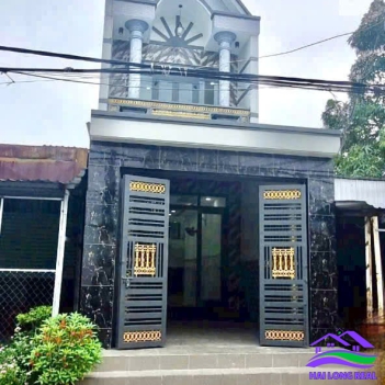 Nhà mặt tiền Lê Văn Lương, giá: 5,8ty, DT: 4*30m, 1 lầu, Long hậu, lòng an