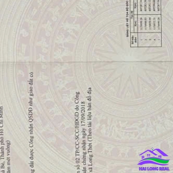 HAILONGREAL: Đất đường 12m, 526/ Nguyễn Văn Tạo, Giá: 4,6ty, DT: 5*20m, xã Long Thới, Nhà Bè 