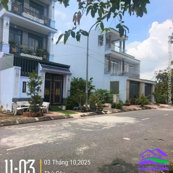 đât giá: 2.6ty, DT: 5x20m, đường số 13, view công viên, lô E5-30, khu Thái Sơn, Long Hậu