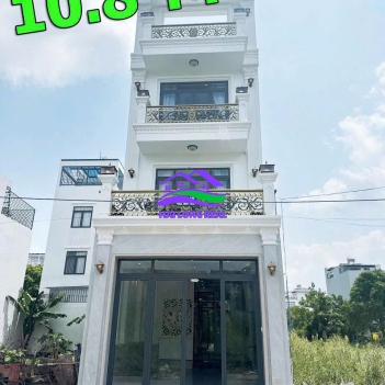 HAILONGREAL: NHÀ 10.8TY, DT: 5X16M, 4 TẦNG, MỚI 100%, 2581/53 HUỲNH TẤN PHÁT, KHU ANH TUẤN