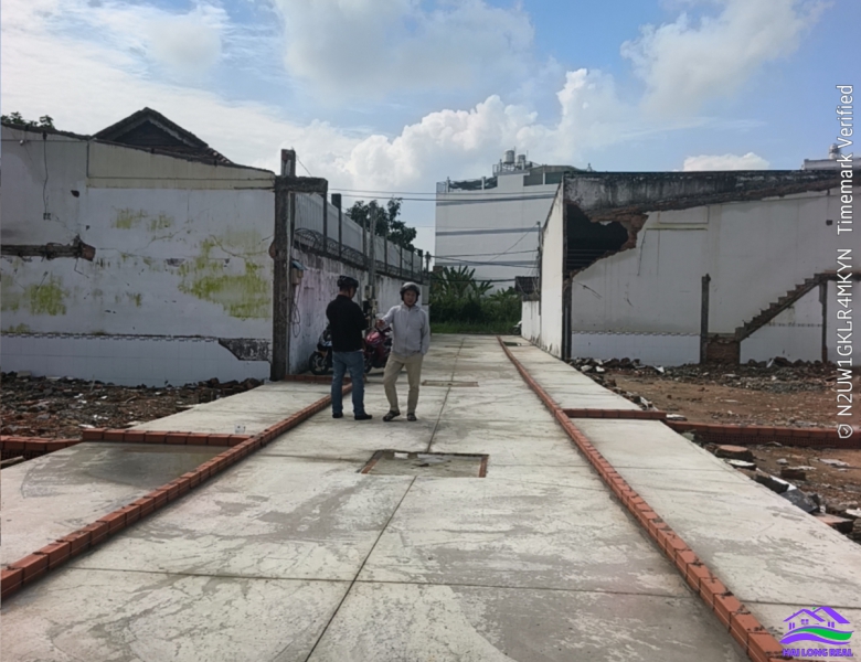 HAILONGREAL: Đất giá: 3,95ty, DT: 7*12m, khu 1651/ Lê Văn Lương, Nhà Bè, hẽm thông 855/ Nguyễn Bình