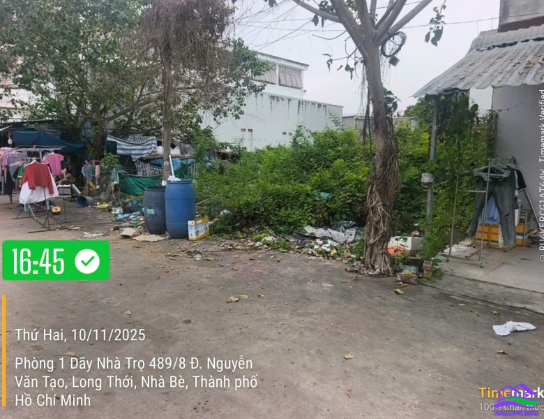 HALONGREAL: ĐẤT SAU TRƯỜNG LÁI XE THANH CÔNG, 5TY, DT: 8X20M, ĐƯỜNG 7M, NGUYỄN VĂN TẠO, NHÀ BÈ