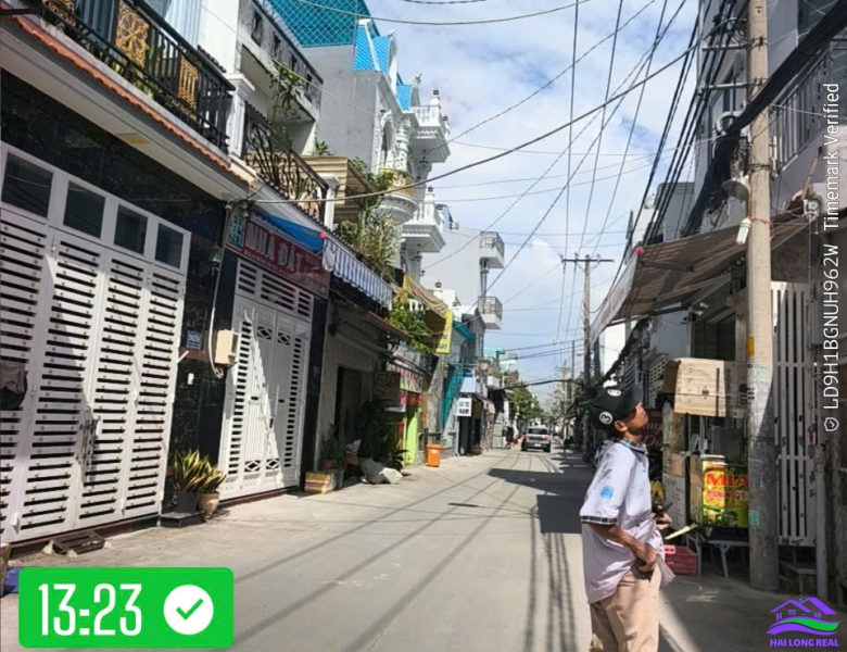 HAILONGREAL: NHÀ 6.5TY, DT: 4X14M, 3 TẦNG, MẶT TIỀN HẼM 1942/ HUỲNH TẤN PHÁT, TT NHÀ BÈ