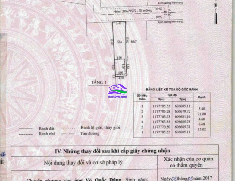 HAILONGREAL: Đất 306/ Nguyễn Văn Tạo, Giá : 2,4ty, DT: 106m2, 5x21m,xã Long Thới, Nhà Bè 