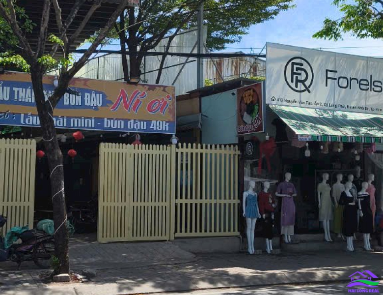 HAILONGREAL: Nhà giá: 20ty, DT: 474m2, ngang 18m, có nhà 3 tầng+ 2 mặt bằng, mặt tiền đường Nguyễn Văn Tạo, Nhà Bè 