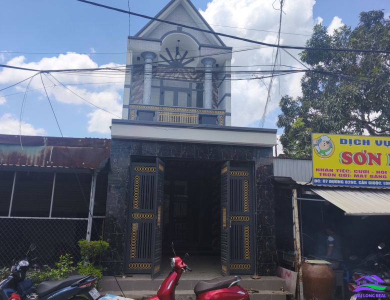 Nhà giá: 5,8ty, DT: 4*31m, 1 lầu, mặt tiền đường Lê Văn Lương nối dài, qua cầu Rạch Dơi 400m