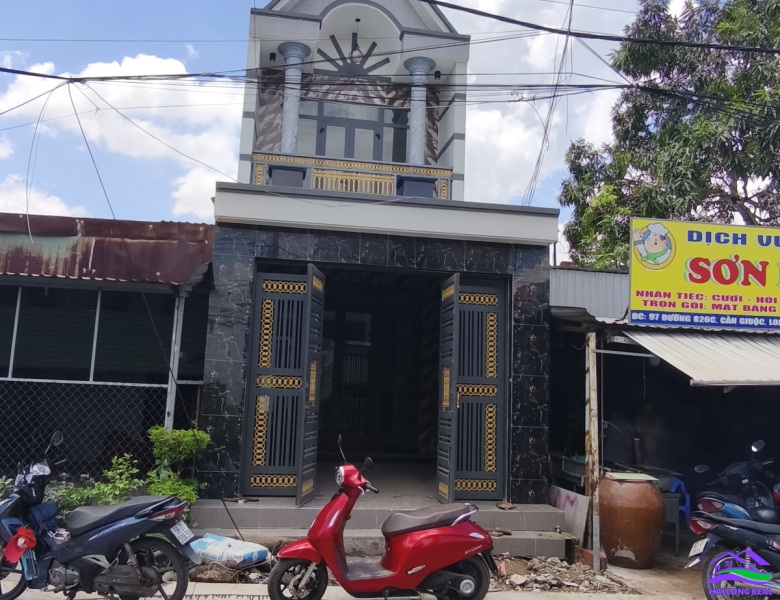 Nhà giá: 5,8ty, DT: 4*31m, 1 lầu, mặt tiền đường Lê Văn Lương nối dài, qua cầu Rạch Dơi 400m