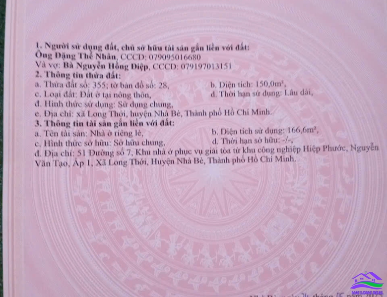 HAILONGREAL: Nhà giá: 6,2ty, DT: 6*25m, 1 lầu, đường 12m, khu 526/ Nguyễn Văn Tạo, xã Long Thới, Nhà Bè 