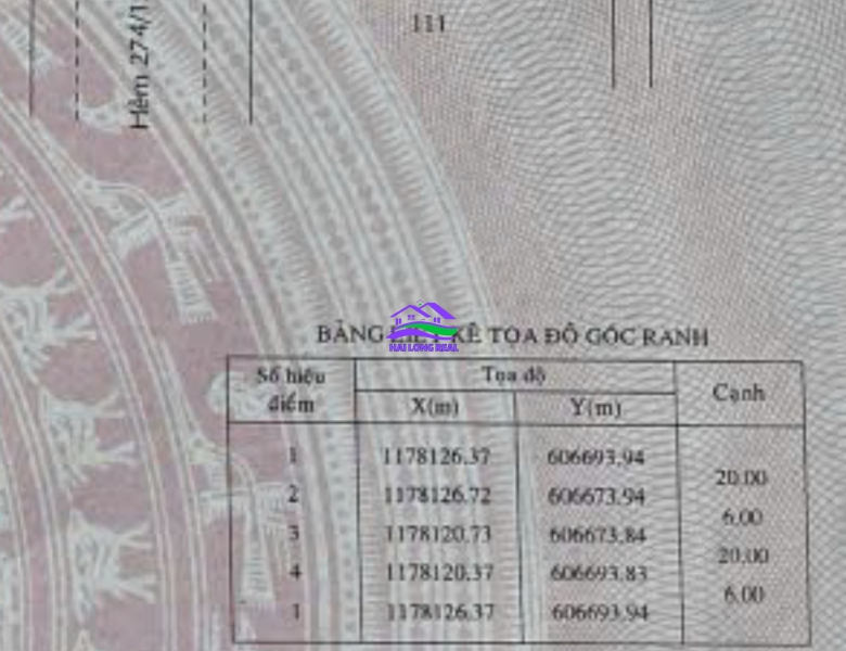 HAILONGREAL: Đất đường 12m, 274/ Nguyễn Văn Tạo, Giá: 45tr/m2 (5,5ty), DT: 6x20m, xã Long Thới, Nhà Bè 