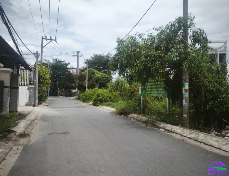 HAI LONG REAL: Đất giá: 35tr/m2, DT: 5*28m, mặt tiền hẽm Thông 1651/ Lê Văn Lương Nhà Bè 