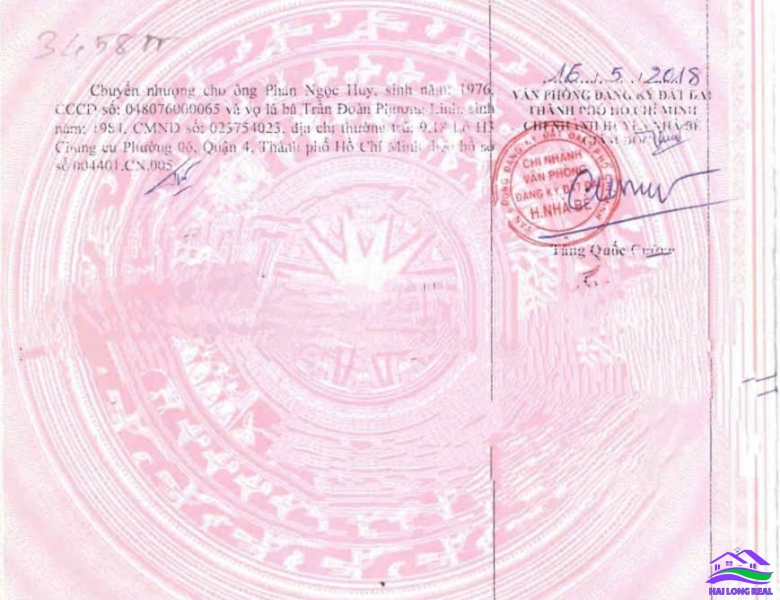 HAILONGREAL: ĐẤT ĐƯỜNG 7M, GIÁ: 18.5TY, DT: 45X18M, 800M2, NGUYỄN VĂN TẠO, NHÀ BÈ