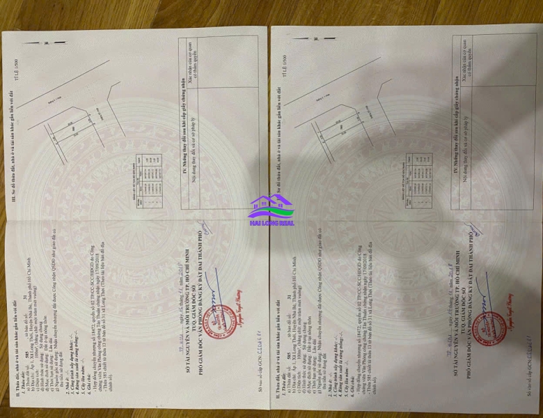 HAILONGREAL: Đất đường 12m, 526/ Nguyễn Văn Tạo, Giá: 4,6ty, DT: 5*20m, xã Long Thới, Nhà Bè 