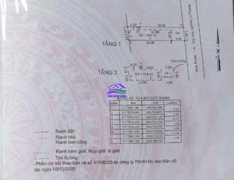 HAILONGREAL: Nhà 274/Nguyễn Văn Tạo, giá: 5ty, diện tích: 5x19,5m, 1 lầu, xã Long Thới, Nhà Bè 