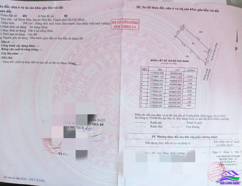 HAILONGREAL: Đất giá: 31tr/m2, DT: 7,6*26m, 200m2, đường 10m, Lê Văn Lương, xã Nhơn Đức, Nhà Bè 