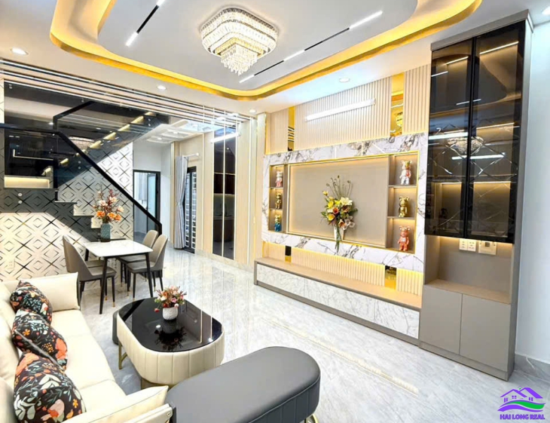 HAILONGREAL: Nhà giá: 4.8ty, DT: 4x13m. 1 lầu. khu 1244/ huỳnh tấn phát, thị trấn nhà bè