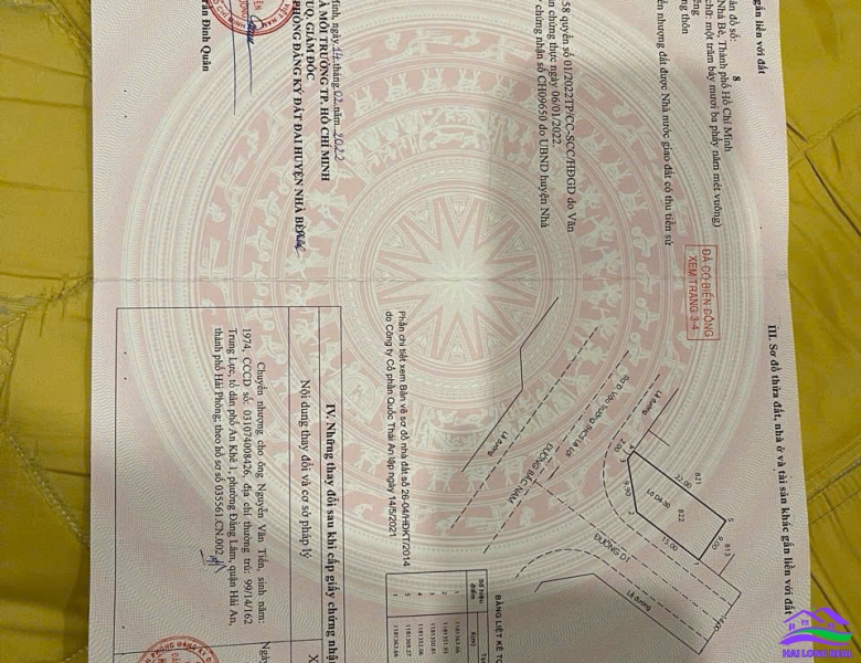 HAILONGREAL Đất Góc khu 28Ha, đường Lê Thị Tám, 9x23m, 173,5m2, xã Nhơn Đức, Nhà Bè 