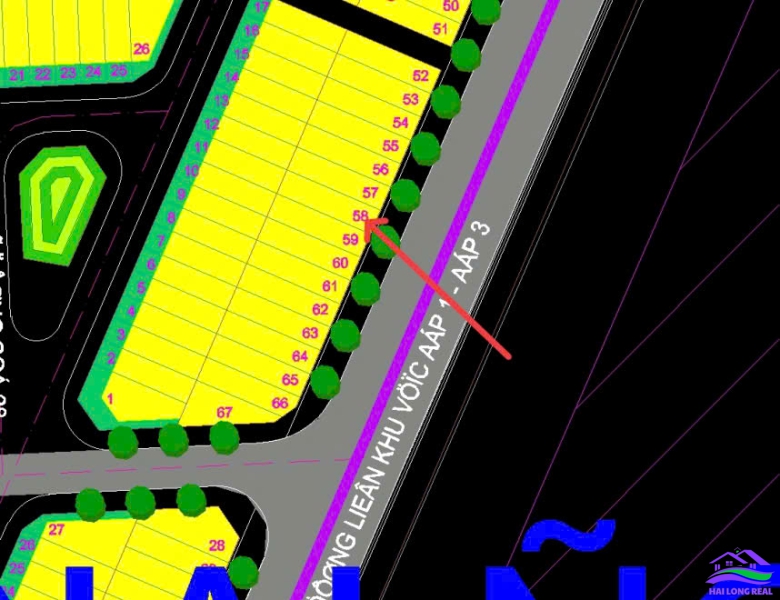 HAILONGREAL: Đất giá: 3.1ty, DT:  5x20m, đường liên ấp view KCN, khu F1- đường đôi, Thái Sơn, Long Hậu