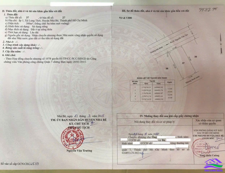 HAILONGREAL: KHO XƯỞNG 24X25M, 600M2, KHU 526/ NGUYỄN VĂN TẠO, LONG THỚI