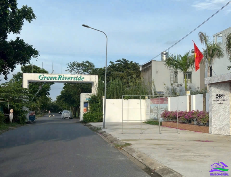 HAILONGREAL: Đất góc giá: 7.8ty, DT: 7x16m, đường N1, khu GREEN RIVERSIDE, huỳnh tấn phát, TT nhà bè. 