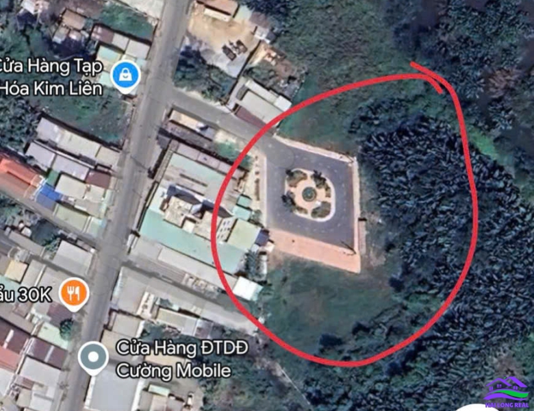 HAILONGREAL: Đất giá: 14,5ty, DT: 806m2, thổ cư: 252m2, có GPXD 7 tầng, Lê Văn Lương, Nhà Bè 