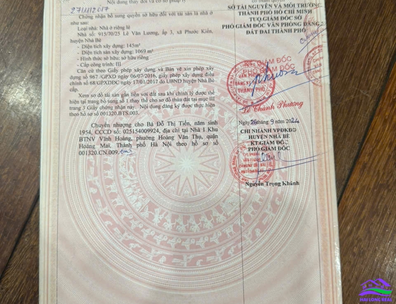 HAILONGREAL: căn hộ dịch vụ Làng Đại học, giá: 39ty, DT: 10*25m, 7 tầng, thủ nhập 140tr/tháng, xã Phước Kiểng, Nhà Bè 