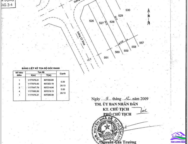 HAILONGREAL: Đất giá: 4,6ty, DT: 5*28m, đường 12m, khu 526/ Nguyễn Văn Tạo, xã Long Thới, Nhà Bè 
