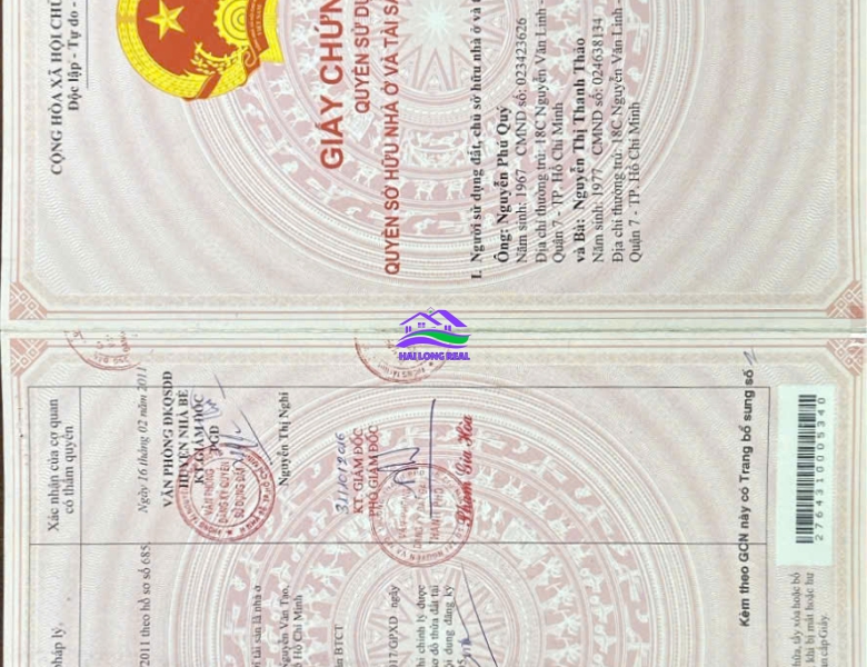 HAILONGREAL: Nhà giá: 20ty, DT: 474m2, ngang 18m, có nhà 3 tầng+ 2 mặt bằng, mặt tiền đường Nguyễn Văn Tạo, Nhà Bè 