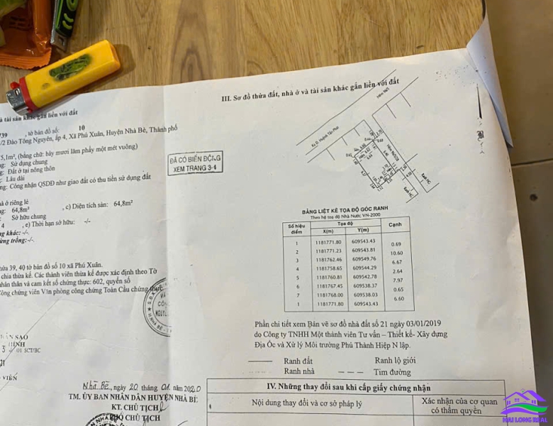 HAILONGREAL: Nhà giá: 3,5ty, DT: 12*8m, đường Đào Tông Nguyên, Nhà Bè 