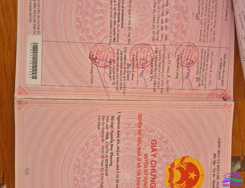 HAILONGREAL: Nhà giá: 11ty, DT: 6*38m, 1 lầu, 5PN, mặt tiền đường Nguyễn Bình, Nhà Bè 3wc