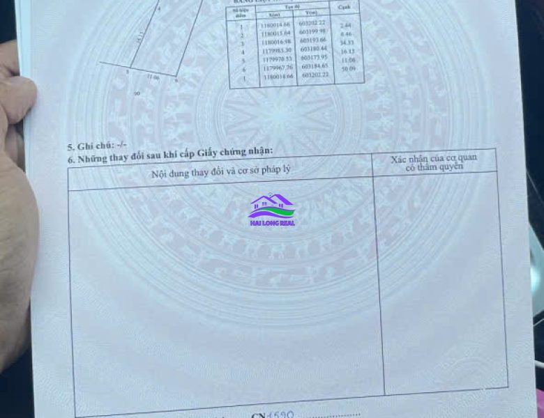 HAILONGREAL: ĐẤT 493M2,11X50M, GIÁ: 5.5TY, LÊ VĂN LƯƠNG, HẼM XE HƠI, VÀO 100M