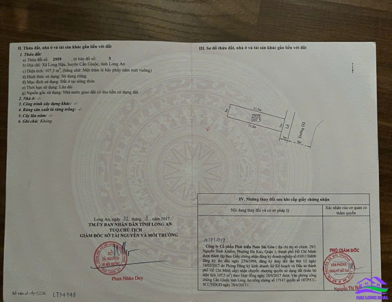 HAILONGREAL: ĐẤT KHU NAM SAI GÒN, 5X22M, GIÁ: 3TY, ĐƯỜNG SỐ 2, CẠNH CHỢ LONG HẬU