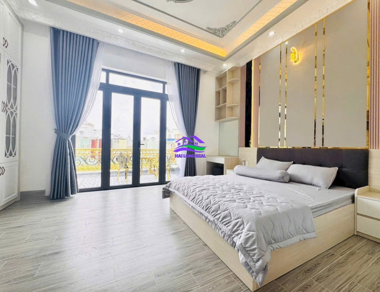 HAILONGREAL: NHÀ 10.8TY, DT: 5X16M, 4 TẦNG, MỚI 100%, 2581/53 HUỲNH TẤN PHÁT, KHU ANH TUẤN