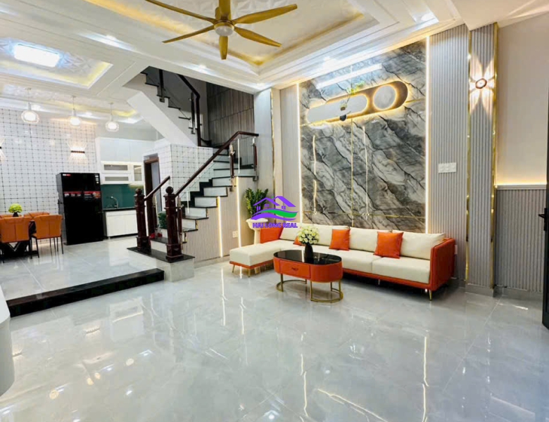 HAILONGREAL: NHÀ 6.9TY, DT: 5X11M, 4 TẦNG, MỚI 100%, HUỲNH TẤN PHÁT, TT NHÀ BÈ